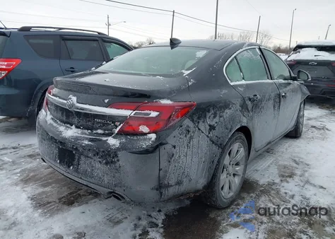 2016 Buick Regal Turbo Premium Ii из США, поврежденный, VIN 2G4GS5GX4G9107315